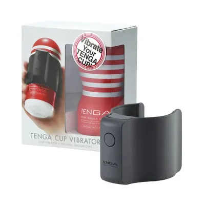 Вібронасадка Tenga CUP VIBRATOR з 2 мастурбаторами Original та Premium