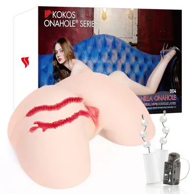 Мастурбатор Kokos 004 Vailla ONAHOLE Real Hips 2WayPlus з вібрацією