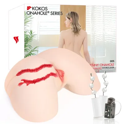 Мастурбатор Kokos 005 Jenny ONAHOLE Real Hips 2WayPlus з вібрацією