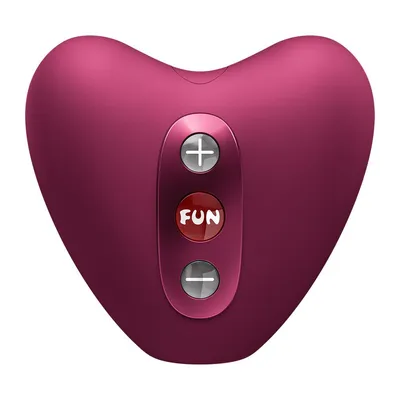Вакуумний стимулятор Fun Factory Libera, 11 режимів, у формі сердечка