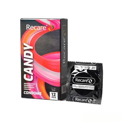 Презервативи Recare Holographic Delay Candy Condoms, 12 шт