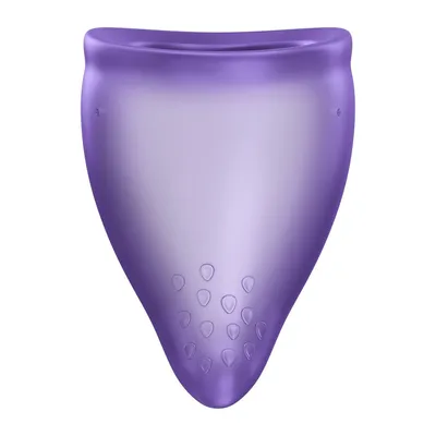 Менструальна чаша Fun Factory FUN CUP SIZE B Black Currant, багаторазова, 4,3 см, 30 мл