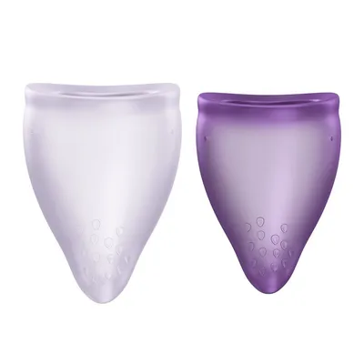 Набір менструальних чаш Fun Factory FUN CUP EXPLORE KIT, 2 шт, Multicolored Violet, 20 та 30 мл