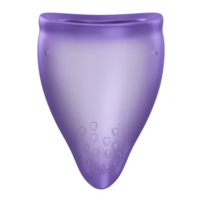 Менструальна чаша Fun Factory FUN CUP SIZE A Black Currant, діаметр 4 см, об'єм 20 мл
