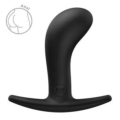 Анальна пробка Fun Factory BOOTIE M Black, діаметр 1,7–3,5 см