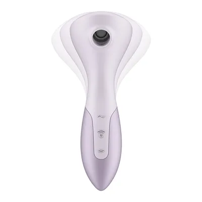 Вібромасажер Satisfyer Wand-erful з вакуумною кліторальною стимуляцією
