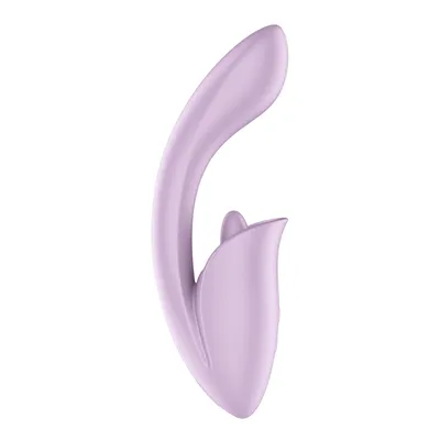 Вагінально-кліторальний вібратор Satisfyer Tongue Expert
