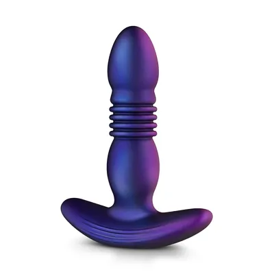 Анальна пробка з вібрацією Hueman Supernova Thrusting Buttplug