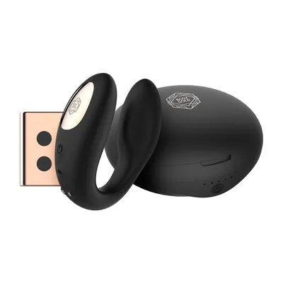 Вібратор для пар Rosy Gold Remote Control Couple Vibrator