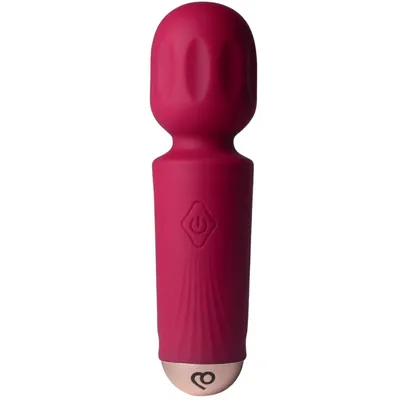 Вібромасажер Rocks Off Mini Wand Azalea Red, 16 режимів