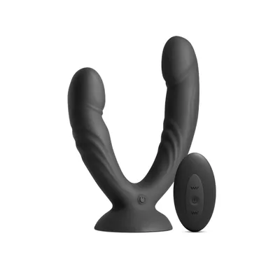 Подвійний дилдо з вібрацією NS Novelties INYA - Duet - Black