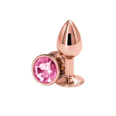 Анальна пробка NS Novelties Rear Assets Rose Gold Small, рожева