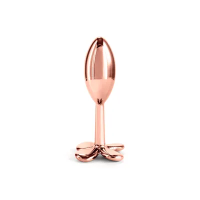 Анальна пробка NS Novelties Rear Assets Clover Rose Gold