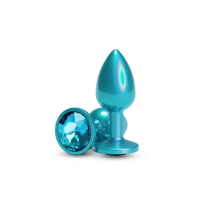 Анальна пробка NS Novelties Rear Assets Iridescent Teal Small
