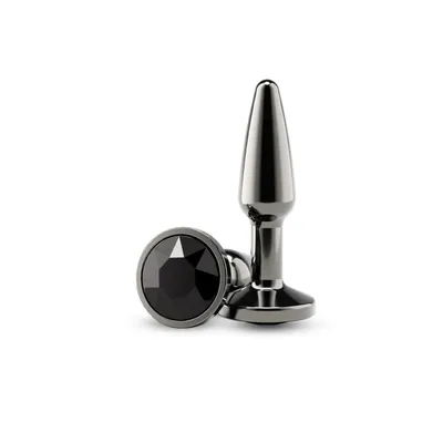 Анальна пробка NS Novelties Rear Assets Tapered Small, Gunmetal/Black