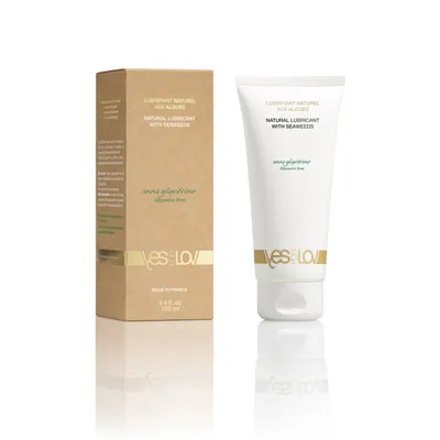 Змазка на водній основі YESforLOV NATURAL LUBRICANT WITH SEAWEED 100 мл, без гліцерину