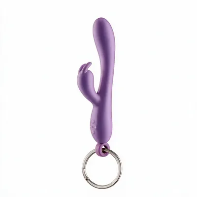 Брелок-вібратор Diverty Sex Purple у формі кролика